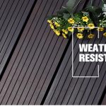 Outdoor strandwoven decking
