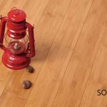 Carbonized horizontal bamboo flooring