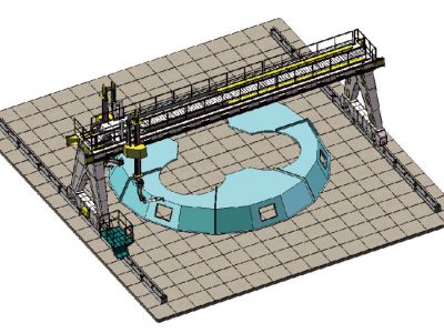 LM series teaching-free welding robot (9-axis)