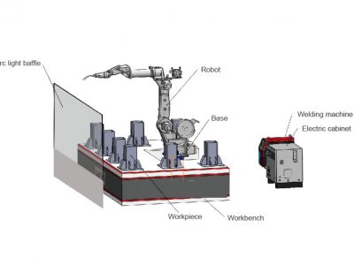 6-axis teaching-free welding robot